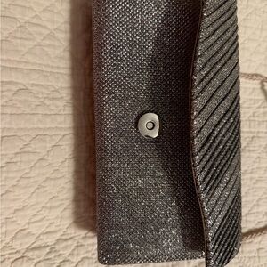 Sparkling Silver Clutch